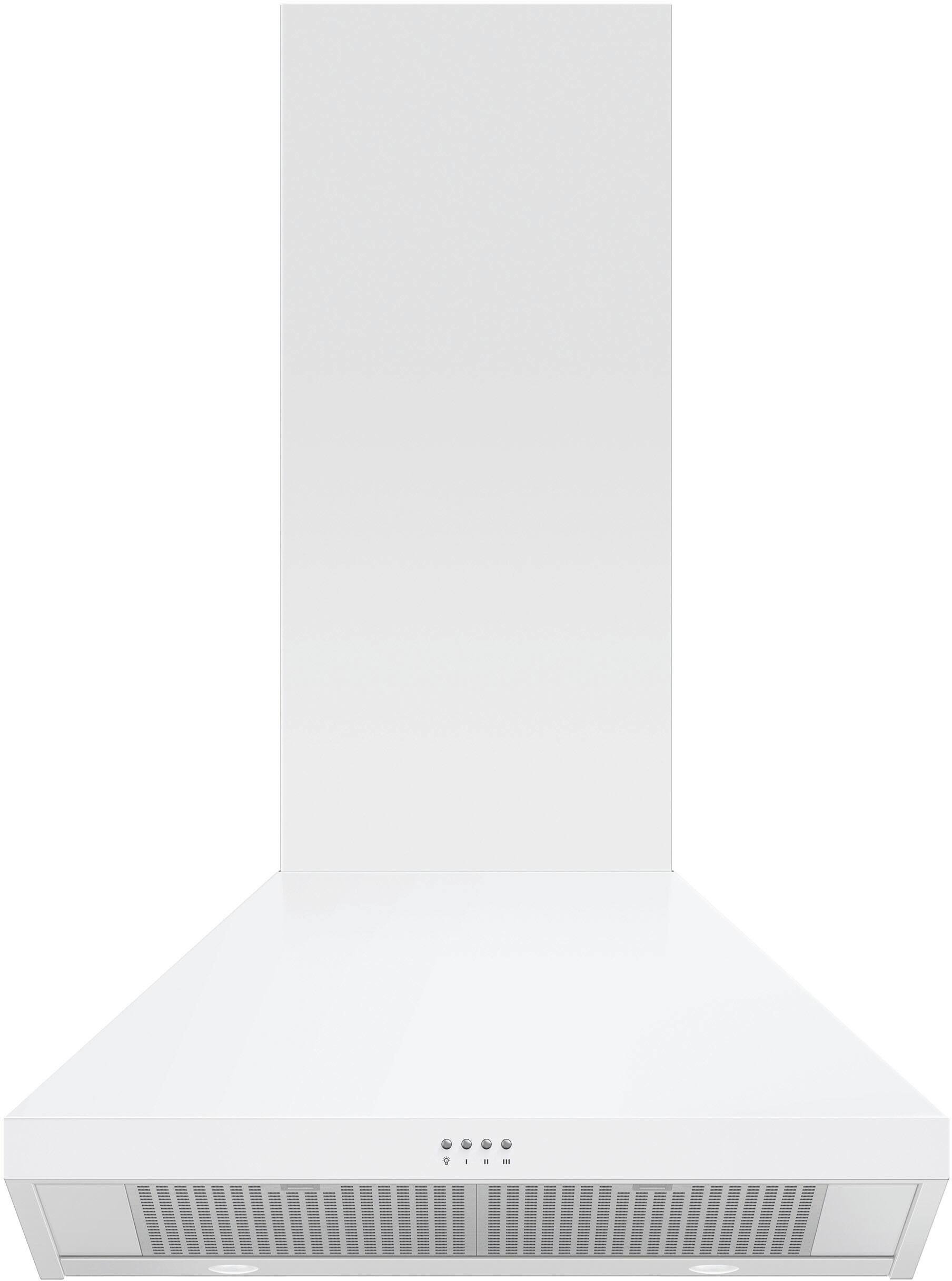 Alt View 11. Fisher & Paykel - 30" Convertible Range Hood - White.