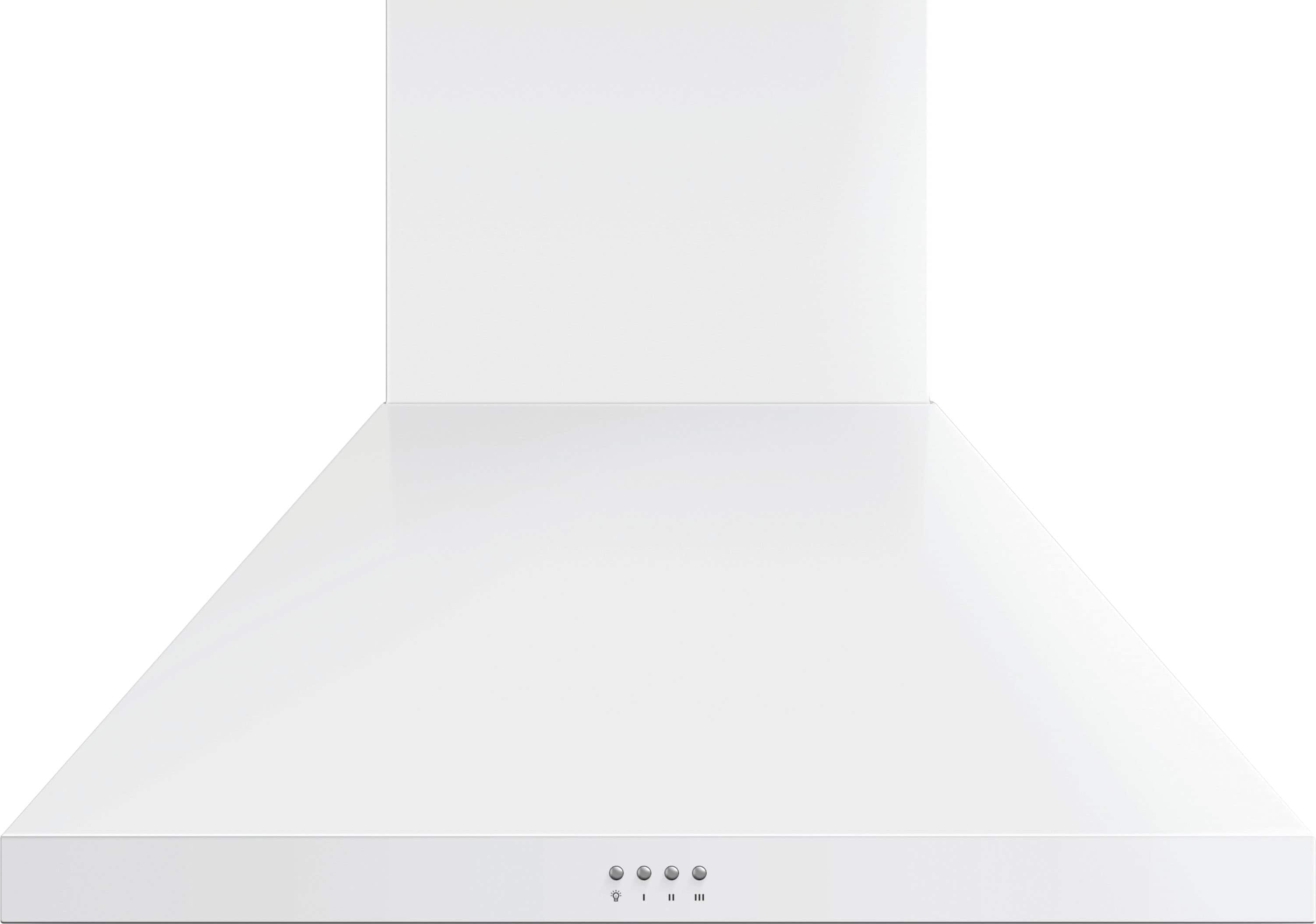 Alt View 12. Fisher & Paykel - 30" Convertible Range Hood - White.