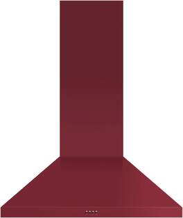 Fisher & Paykel - 36 inches - Convertible - Wall Range Hood - Red