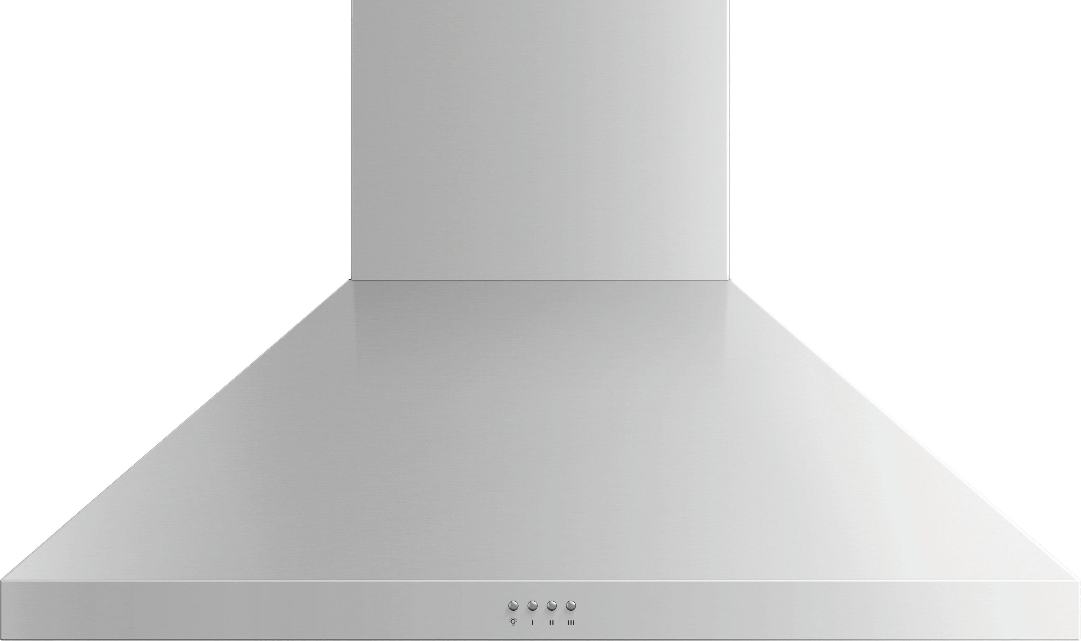 Alt View 12. Fisher & Paykel - 36" Convertible Range Hood - Silver.