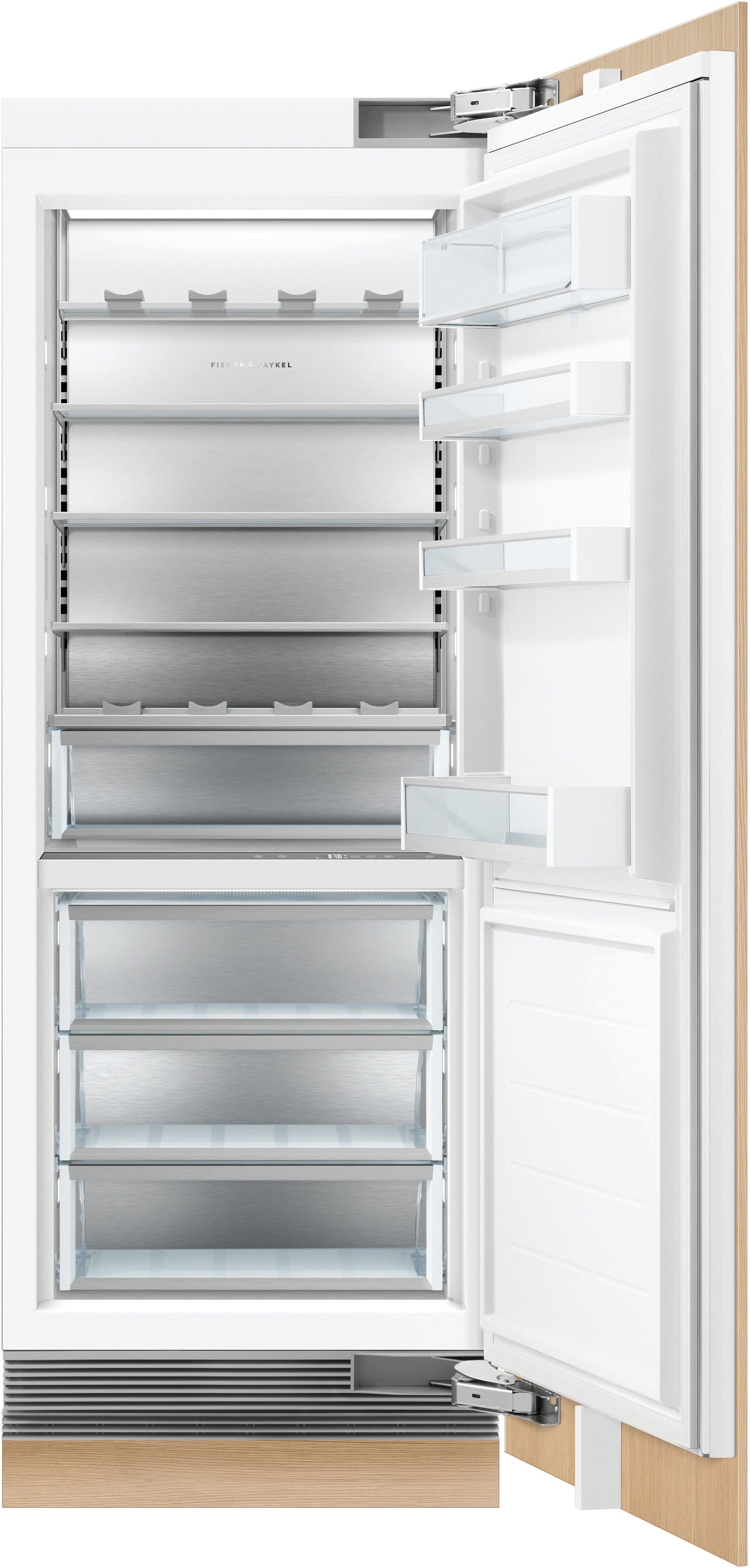Alt View 11. Fisher & Paykel - 16.3 Cu. Ft. Column Refrigerator with Water Dispenser - Custom Panel Ready.