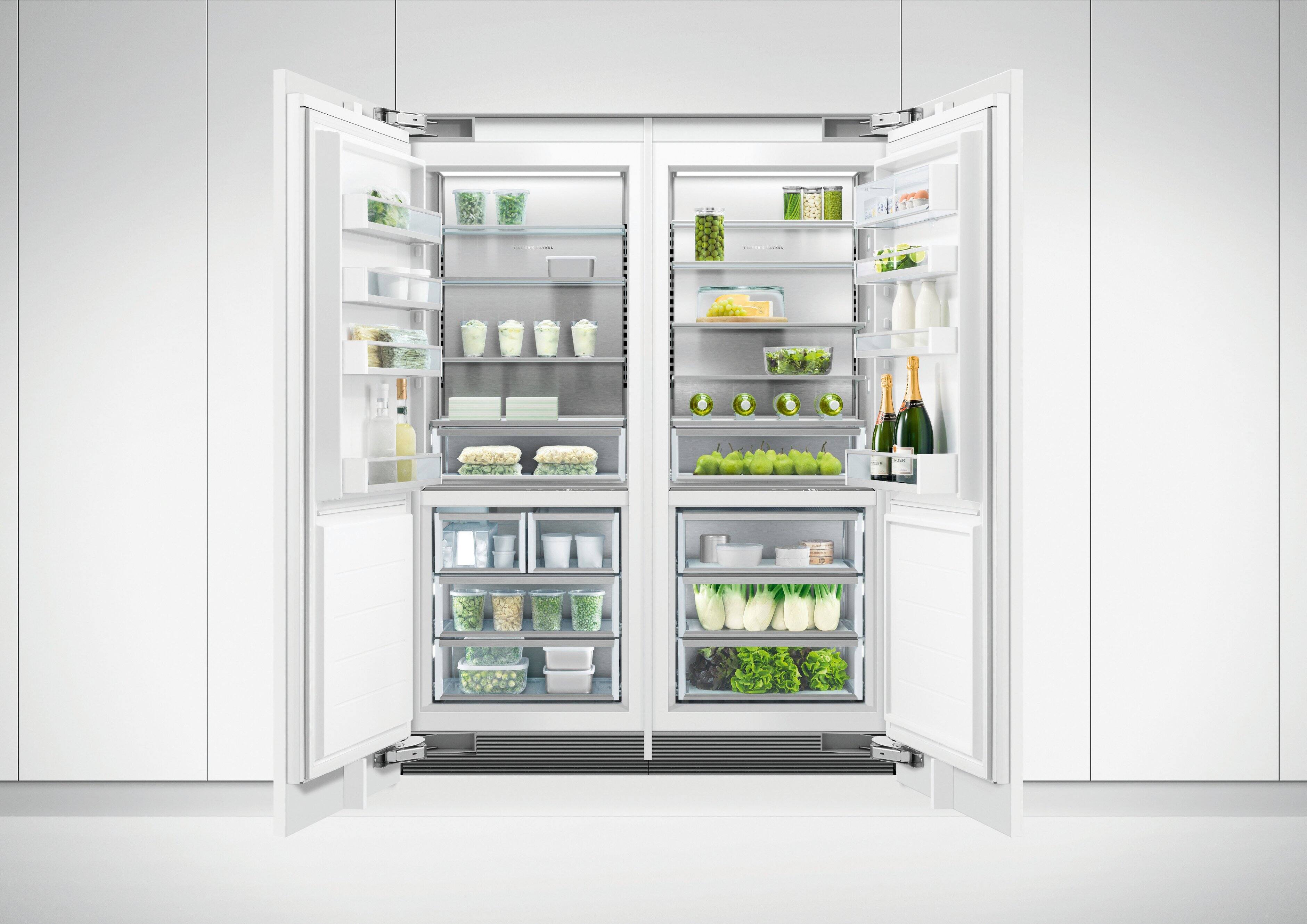 Alt View 13. Fisher & Paykel - 16.3 Cu. Ft. Column Refrigerator with Water Dispenser - Custom Panel Ready.