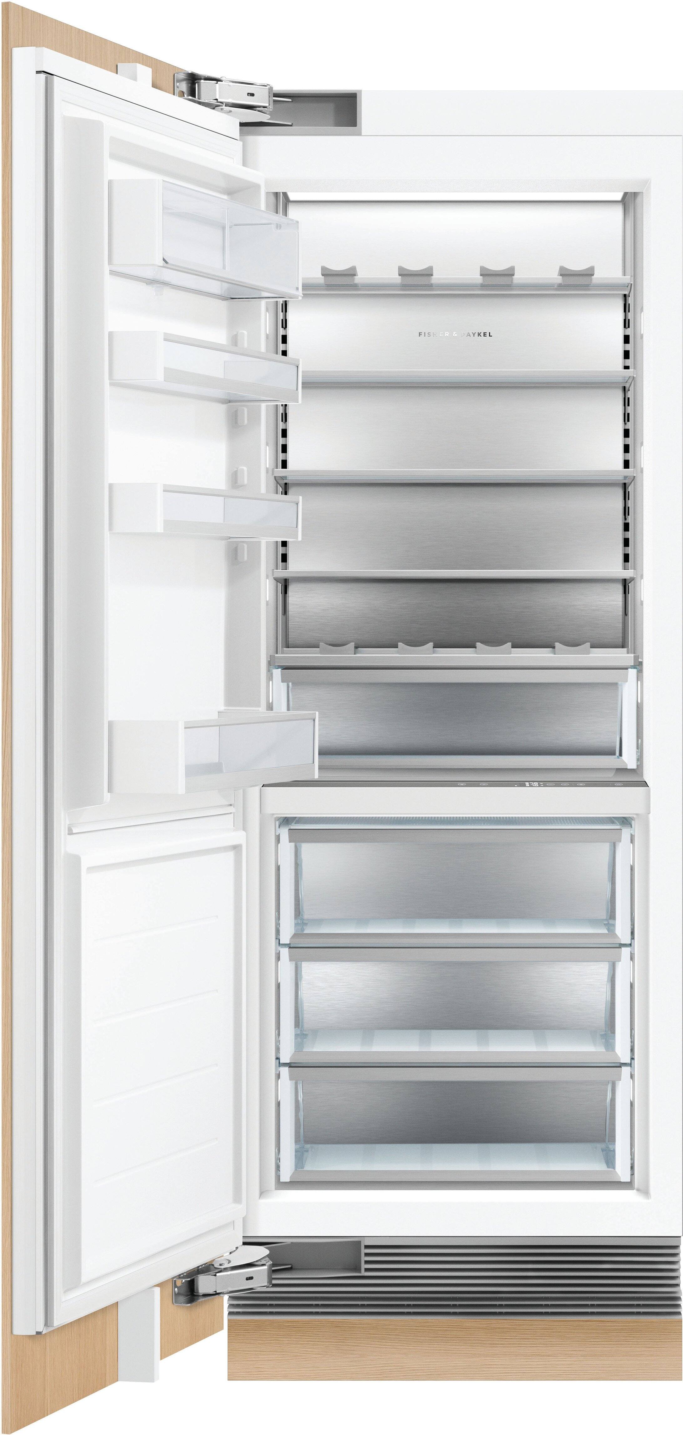 Alt View 11. Fisher & Paykel - 16.3 Cu. Ft. Column Refrigerator with Water Dispenser - Custom Panel Ready.