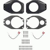 Metra - Soundbar Speaker Kit for Select Jeep Vehicles - Black - Front_Zoom
