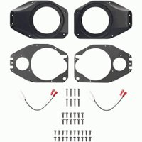 Metra - Soundbar Speaker Kit for Select Jeep Vehicles - Black - Front_Zoom