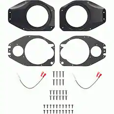 Front. Metra - Soundbar Speaker Kit for Select Jeep Vehicles - Black.