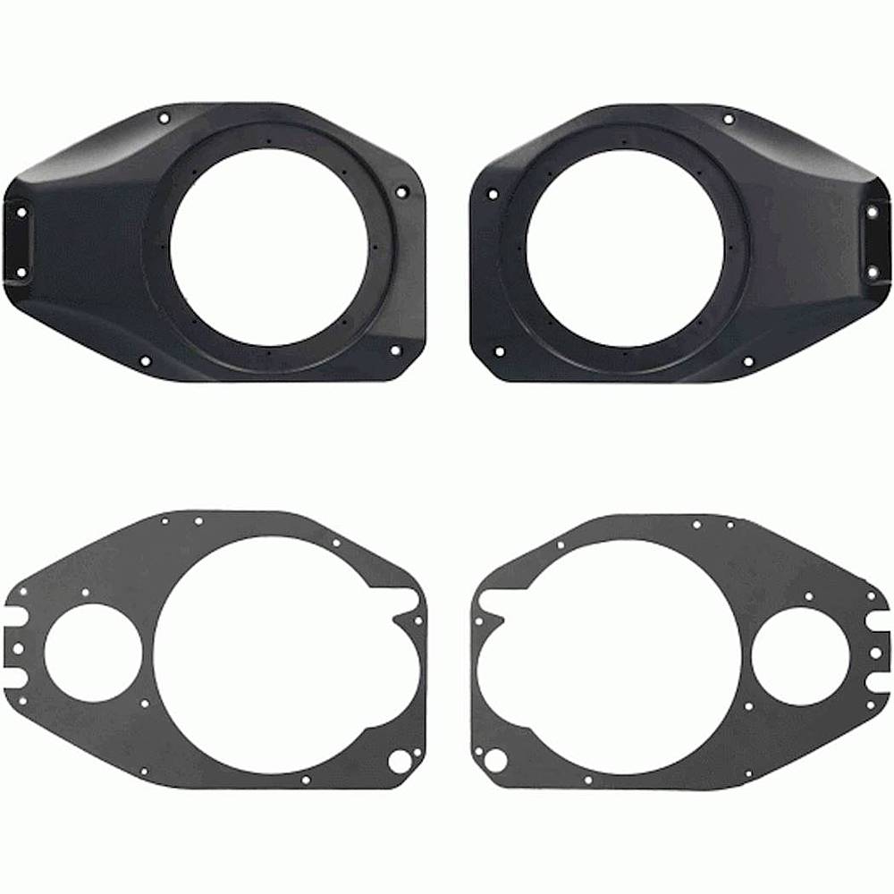 Alt View 13. Metra - Soundbar Speaker Kit for Select Jeep Vehicles - Black.