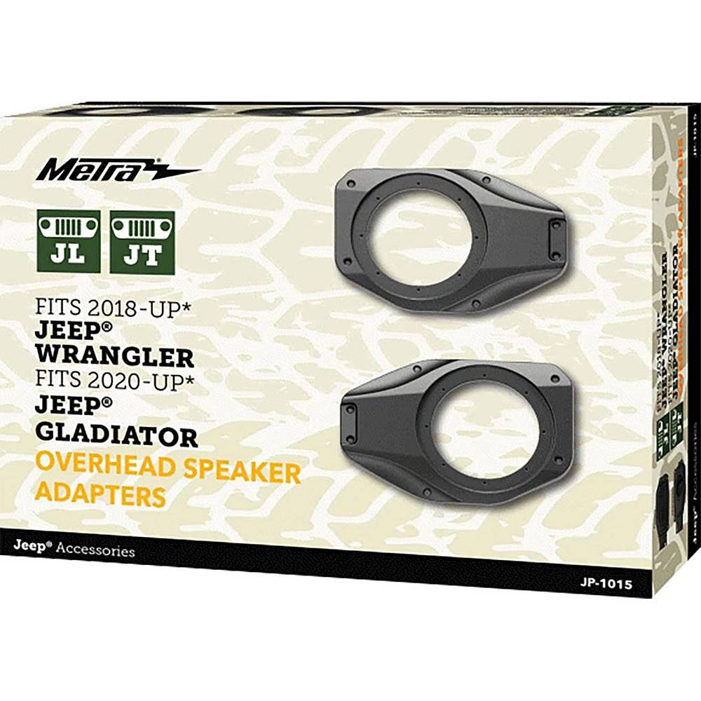 Alt View 19. Metra - Soundbar Speaker Kit for Select Jeep Vehicles - Black.