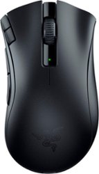 Razer - DeathAdder V2 X HyperSpeed Wireless Optical Gaming Mouse - Black - Front_Zoom