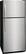 Angle. Frigidaire - 20.5 Cu. Ft. Top-Freezer Refrigerator - Stainless Steel.