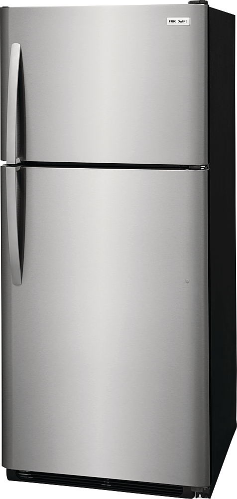 Frigidaire - 20.5 Cu. Ft. Top-Freezer Refrigerator - Stainless Steel