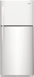 Frigidaire - 20.5 Cu. Ft. Top-Freezer Refrigerator - White - Front_Zoom