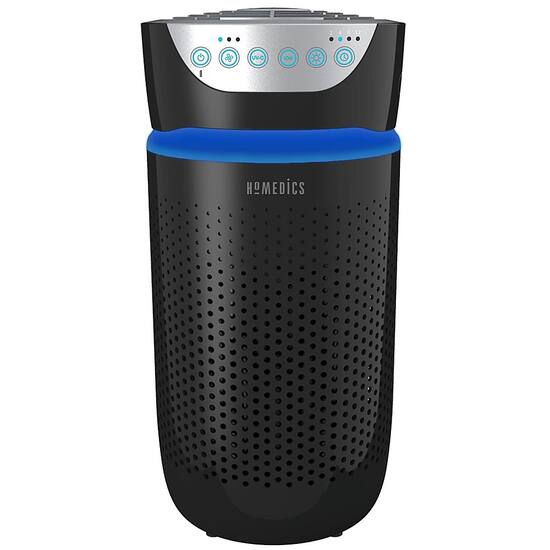 Homedics 5 in 1 Hepa Air Purifier with UV C Technology for Small
