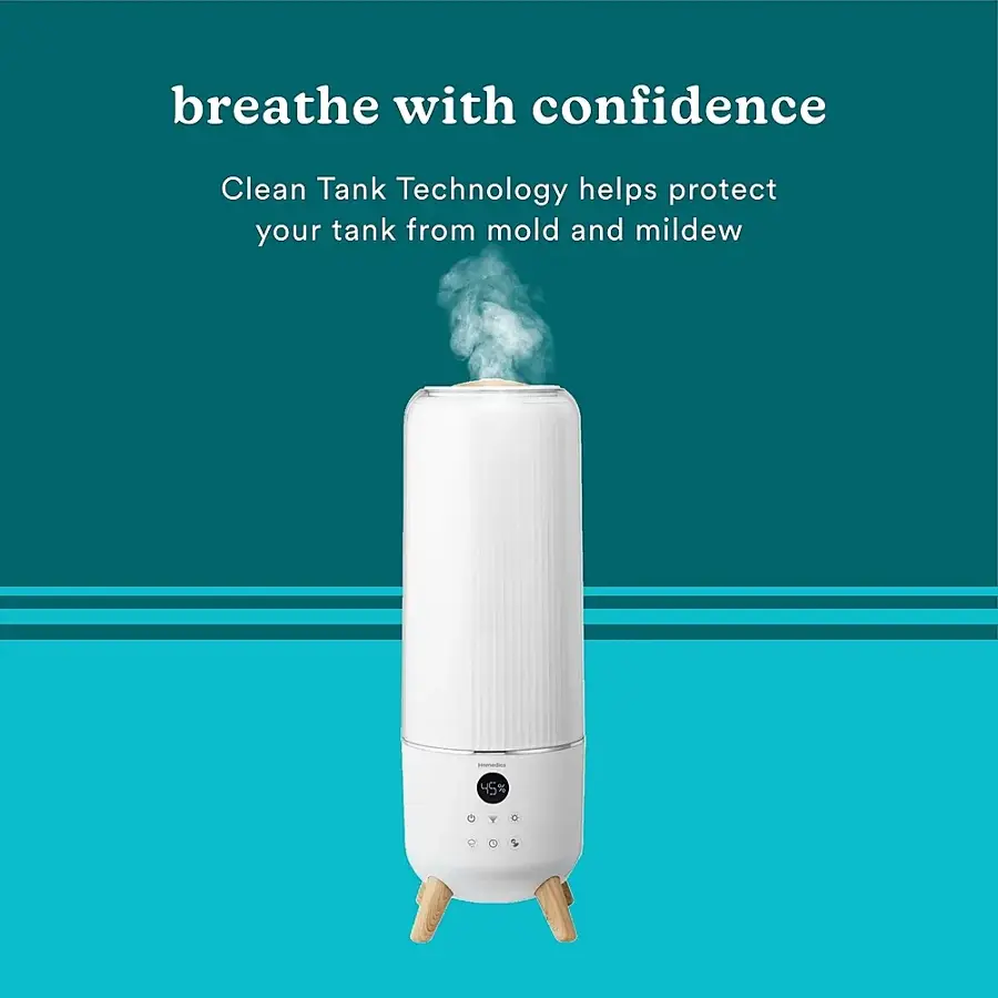 Alt View 14. Homedics - Top Fill Cool Mist Ultrasonic Humidifier - Large.