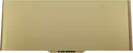 Zephyr - 36 inches - Convertible - Shell Range Hood - Satin Gold