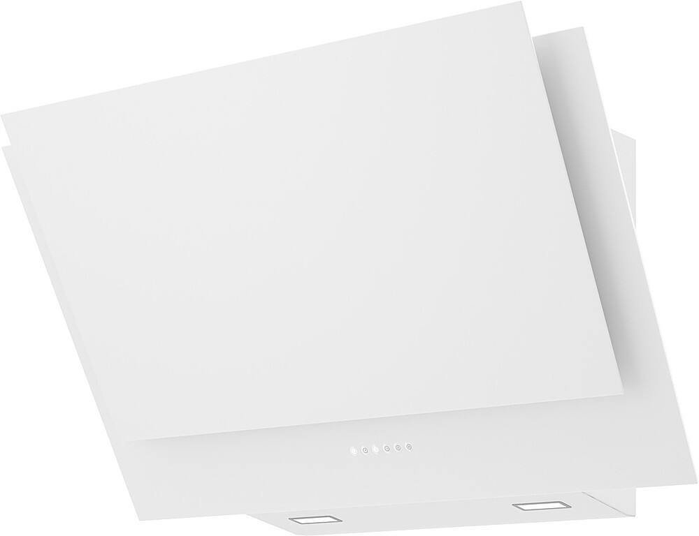 Angle. Zephyr - Apex 90 cm. Shell Only Wall Mount Range Hood with LED Lights - Matte White.