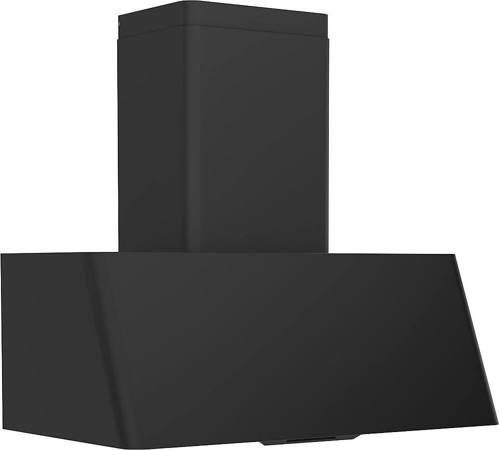 Alt View 20. Zephyr - Mesa 36 in. Shell Only Wall Mount Range Hood with LED Lights - Matte Black.