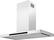Angle. Zephyr - Vista 36 in. Shell Only Island Mount Range Hood with LED Lights - Stainless Steel.