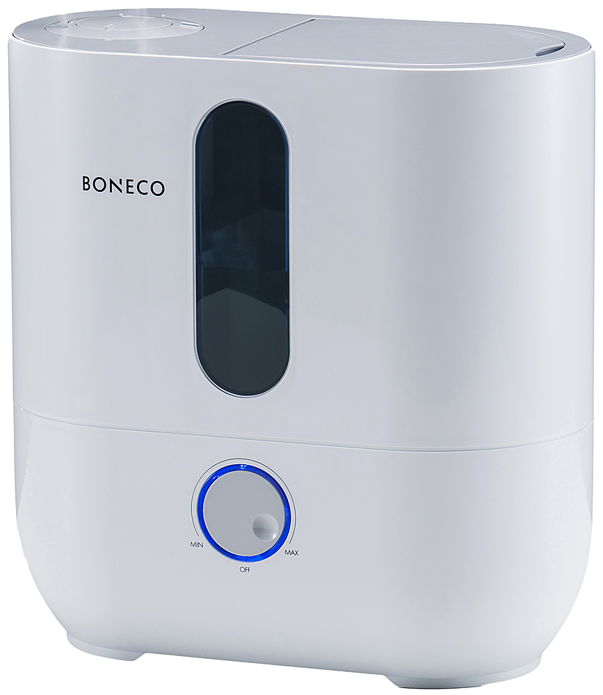 Angle View: SPT - 2 Gal. Ultrasonic Cool Mist Humidifier - White