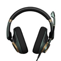 EPOS - H6PRO Open Acoustic Wired Gaming Headset for PC, PS5, PS4, Xbox Series X, Xbox One, Nintendo Switch, Mac - Racing Green - Front_Zoom