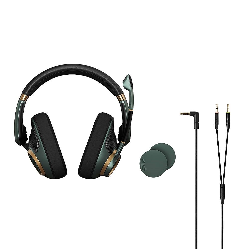 Alt View 15. EPOS - H6PRO Open Acoustic Wired Gaming Headset for PC, PS5, PS4, Xbox Series X, Xbox One, Nintendo Switch, Mac - Racing Green.