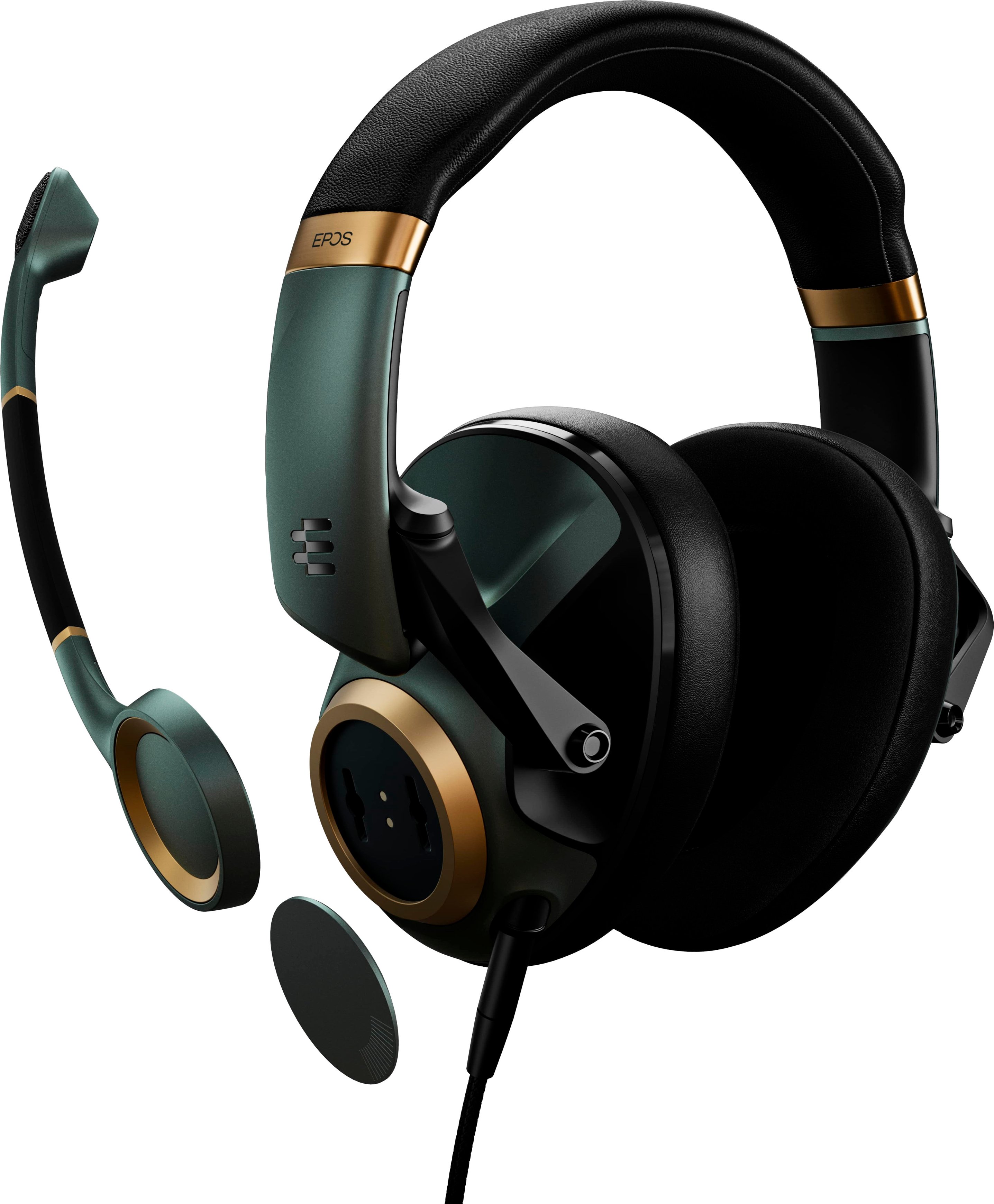 EPOS H6PRO Closed Acoustic Wired Gaming Headset for PC, PS5, PS4, Xbox  Series X, Xbox One, Nintendo Switch, Mac Racing Green 1000968 - Best Buy
