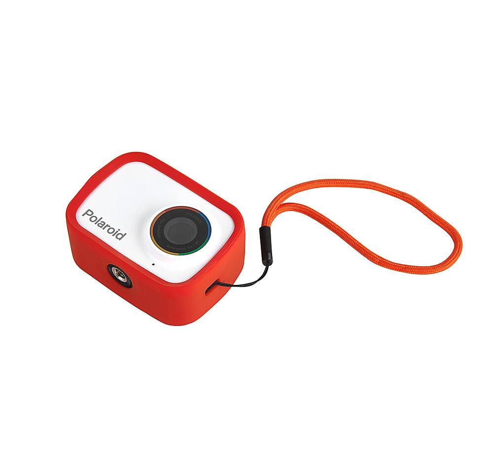 Alt View 12. Polaroid - Go Cam 12.1-Megapixel Waterproof Action Digital Camera - Red.
