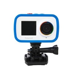 Polaroid - Pro Cam ID922-BLU 4K Video 18.0-Megapixel Action Digital Camera - Blue - Front_Zoom