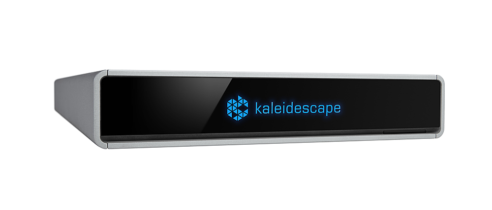 Angle View: Kaleidescape Compact Terra movie server - 12TB - Black/Silver