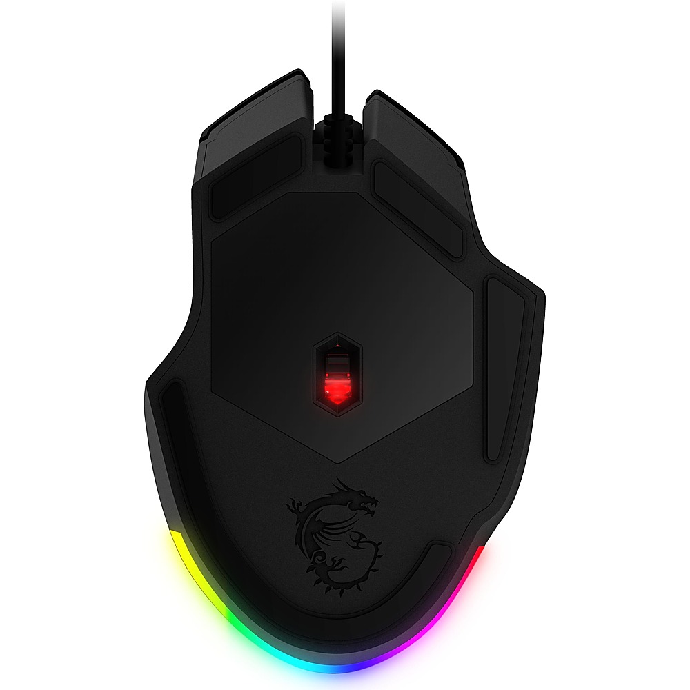 MSI Clutch GM20 Gaming Mouse Ergonomic Wired Gaming Mouse RGB Eight Button  Usb For Laptop PC