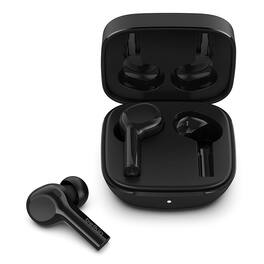 Belkin - SOUNDFORM Freedom True Wireless Earbuds Environmental Noise Cancelling (ENC) Works with Apple Find My - Black