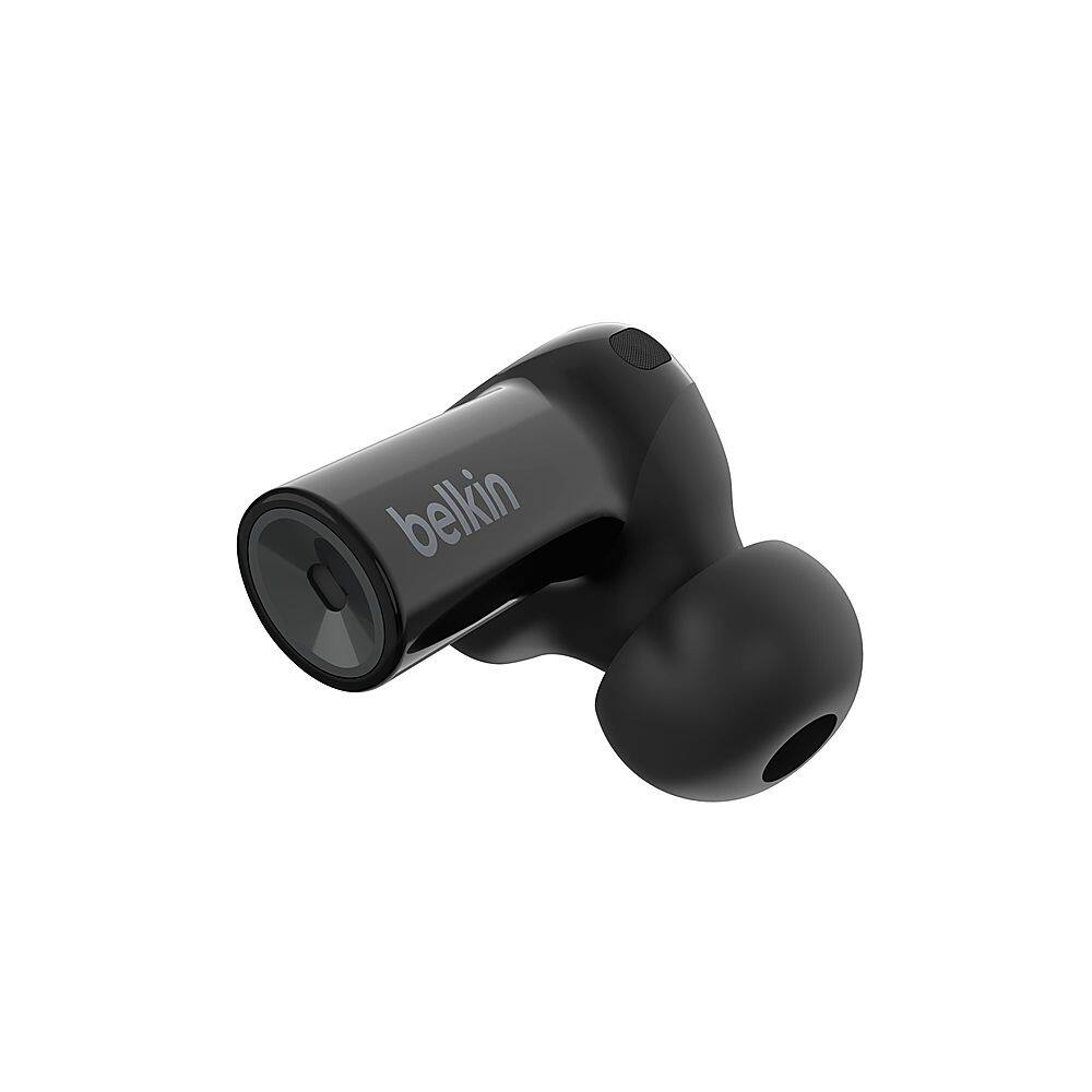 Alt View 12. Belkin - SOUNDFORM Freedom True Wireless Earbuds Environmental Noise Cancelling (ENC) Works with Apple Find My - Black.
