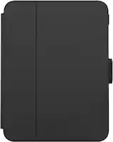 Speck - Balance Folio Case with Microban for Apple iPad mini (A17 Pro) and Apple iPad mini (6th Generation 2021) - Black - Front_Zoom