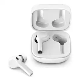 Belkin - SOUNDFORM Freedom True Wireless Earbuds Environmental Noise Cancelling (ENC) Works with Apple Find My - White