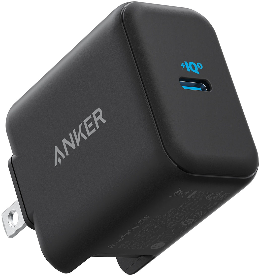 Anker PowerPort III 25W PD Fast Wall Charger for Samsung Galaxy & other  Devices Black A2058J11-1 - Best Buy