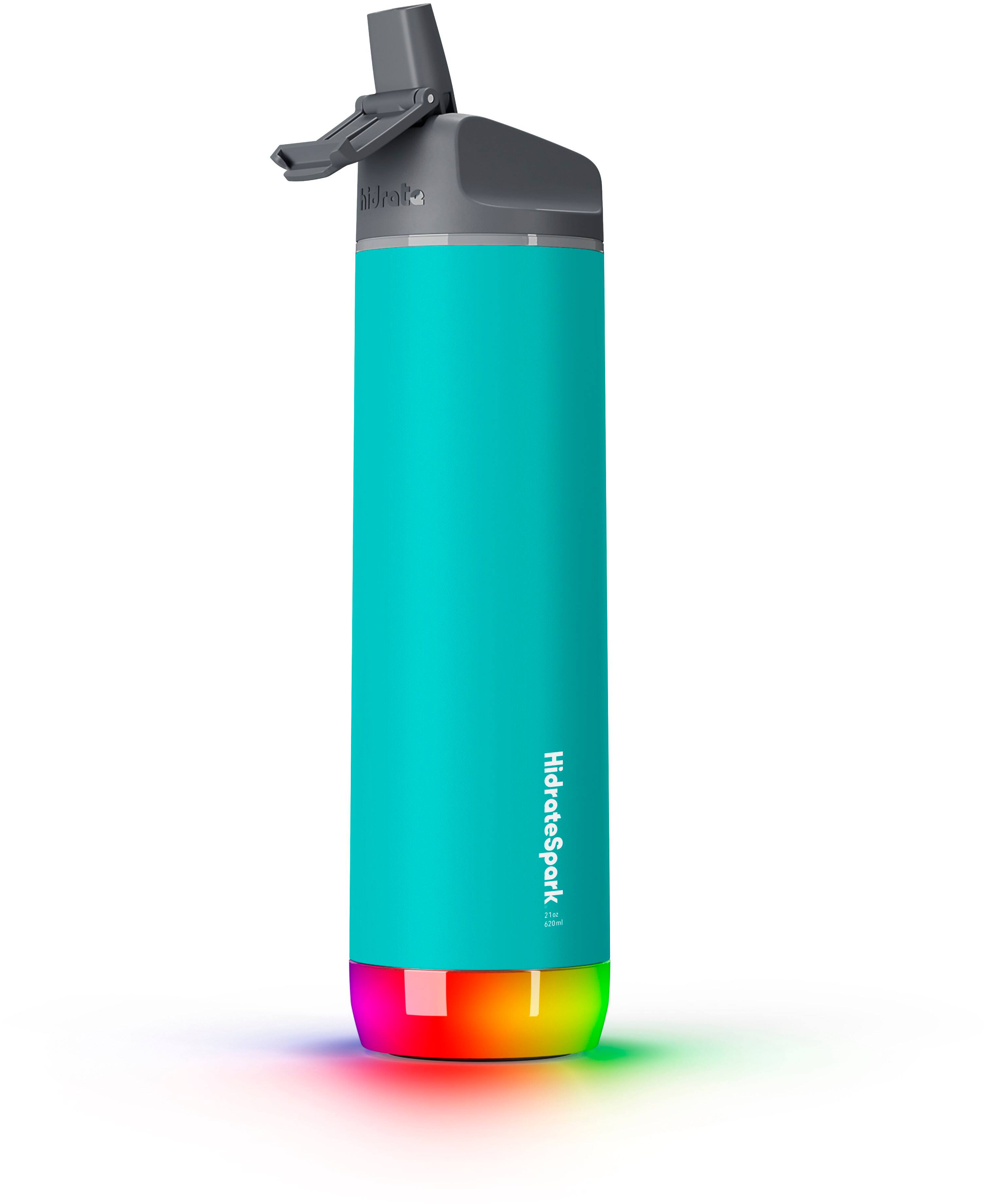 Angle View: Hidrate - HidrateSpark PRO 21 oz. Straw Sea Glass - Sea Glass