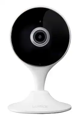Lorex - Indoor Wired Wi-Fi 2K Security Camera - White