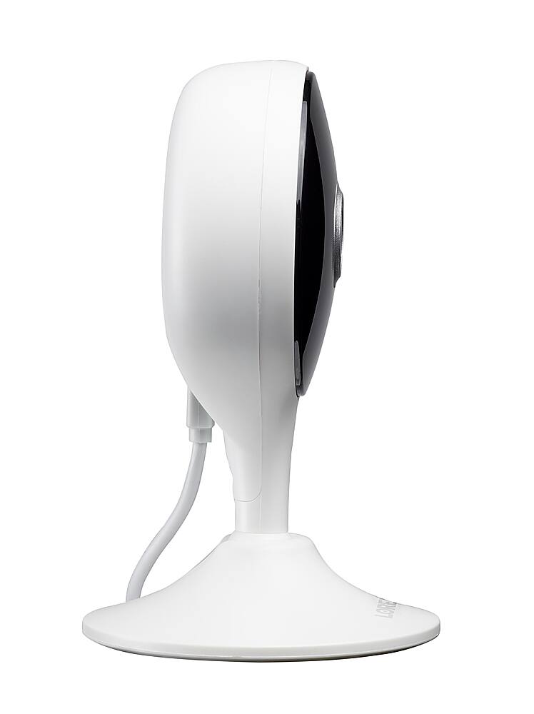 Alt View 12. Lorex - Indoor Wired Wi-Fi 2K Security Camera - White.