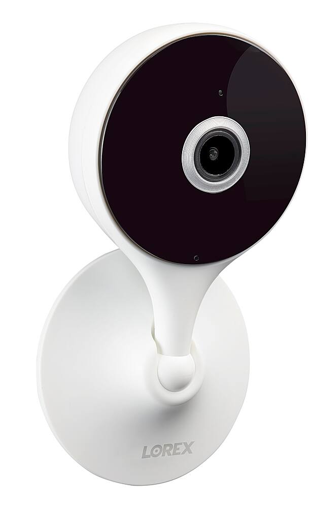 Alt View 13. Lorex - Indoor Wired Wi-Fi 2K Security Camera - White.