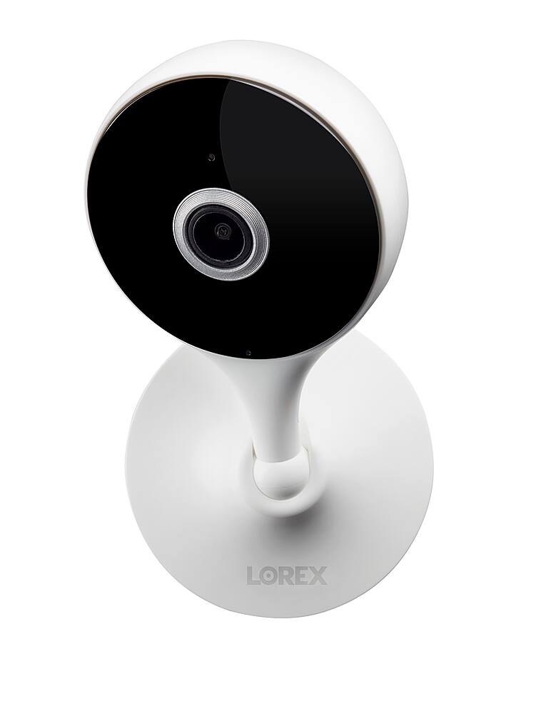 Alt View 14. Lorex - Indoor Wired Wi-Fi 2K Security Camera - White.