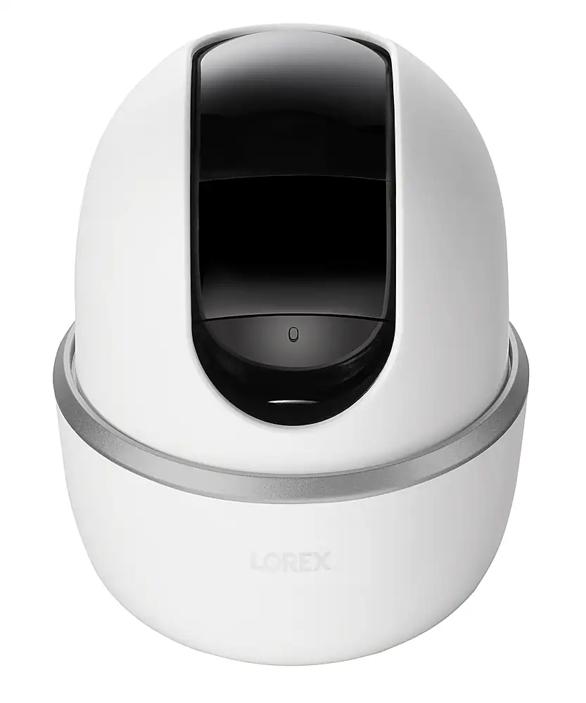 Lorex 2K Pan Tilt Indoor Wi Fi Security Camera White W462AQC-E - Best Buy
