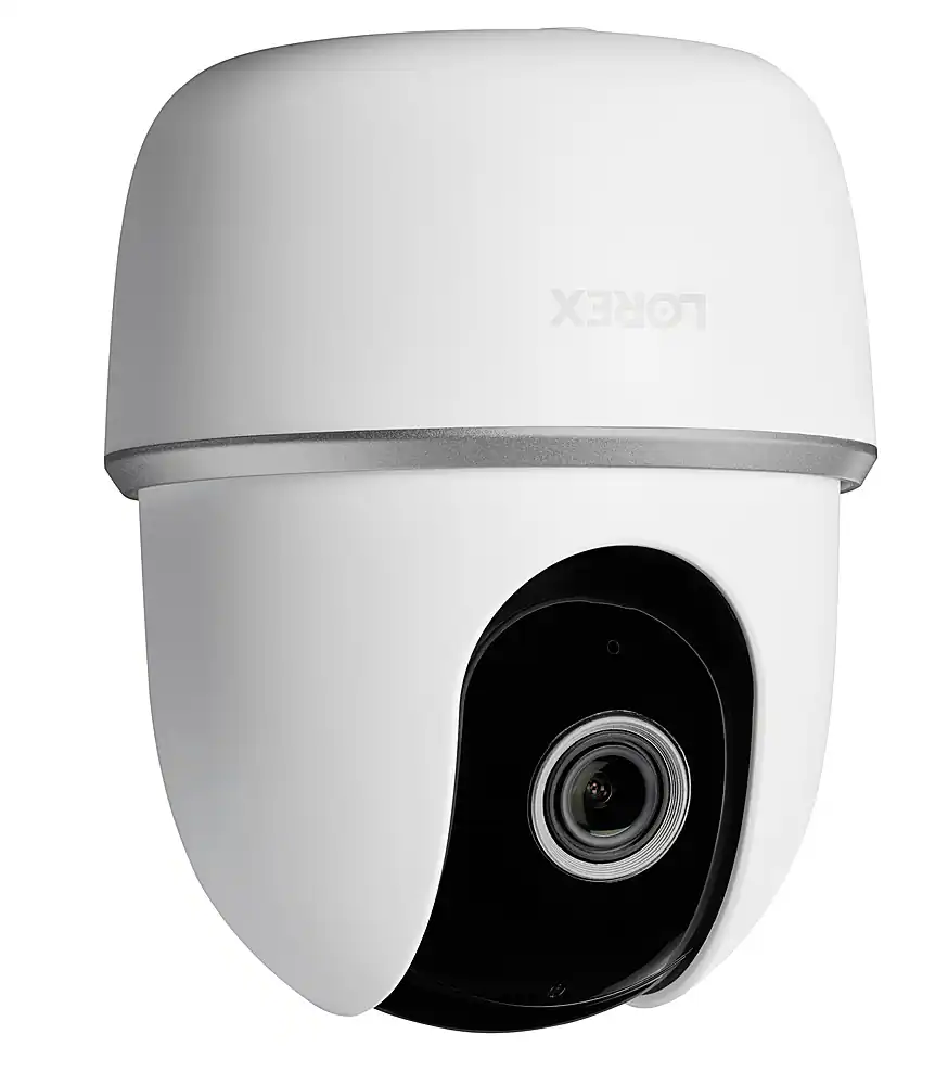 Lorex 2K Pan Tilt Indoor Wi Fi Security Camera White W462AQC-E - Best Buy