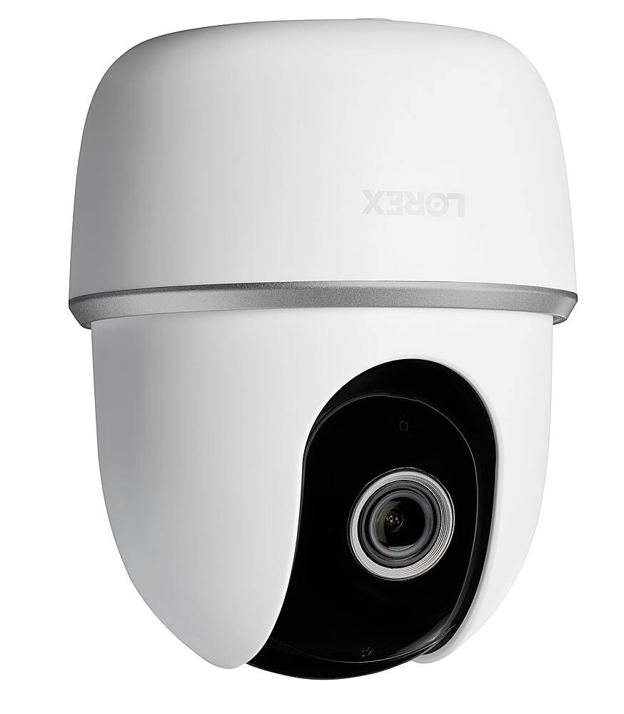 Alt View 13. Lorex - Lorex 2K Pan-Tilt Indoor Wi-Fi Security Camera - White.