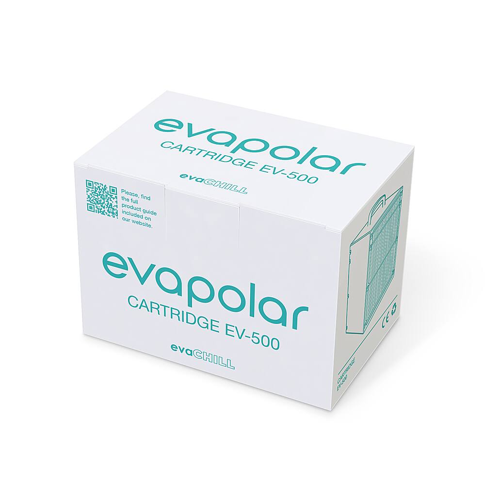 Angle View: Evapolar - evaCHILL replacement cartridge - White