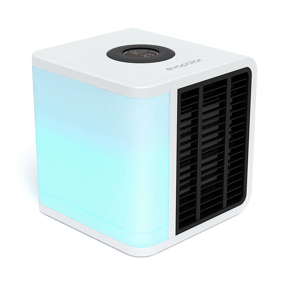 Angle View: Evapolar - evaLIGHT Personal Evaporative Air Cooler, White - White