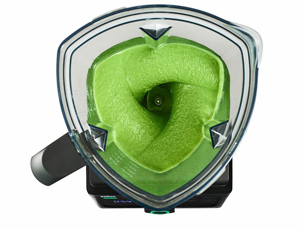 Alt View 12. Braun - TriForce Blender with Smoothie2Go - Black.