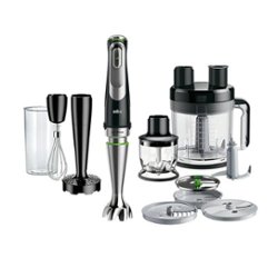 Braun - MultiQuick Hand Blender with Active PowerDrive Technology and high performance 700W motor - Stainless Steel/Black - Alt_View_Zoom_11