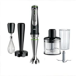 Braun - MultiQuick Hand Blender with ActivePowerDrive Technology and 700W motor that results in up to 40% faster performance. - Stainless Steel/Black - Alt_View_Zoom_11