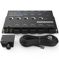 AudioControl - 8-Channel Active Line Output Converter with Summing - Black - Front_Zoom