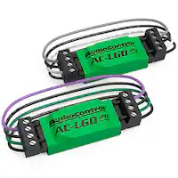 AudioControl - 20-Ohm Load Generating Device and Signal Stabilizer (Pair) - Green - Front_Zoom